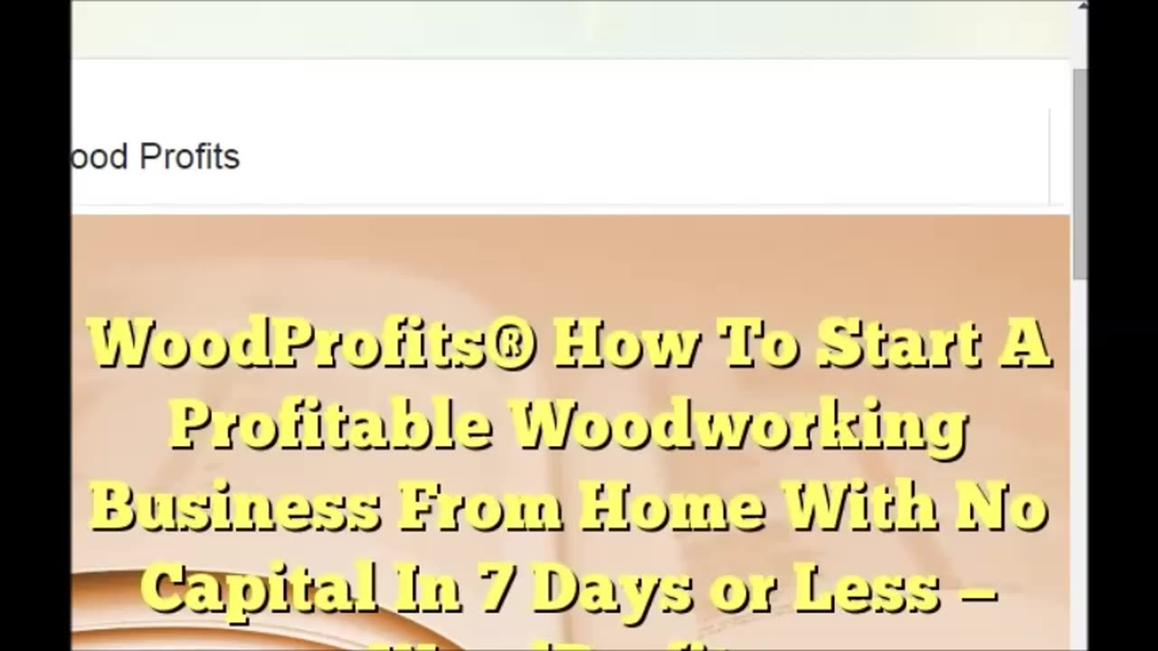 Wood Projects That Make Money