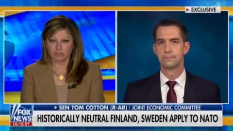 We Needed to Give Ukraine $40 Billion or China Will Attack Taiwan - Sen Cotton 5-22-22