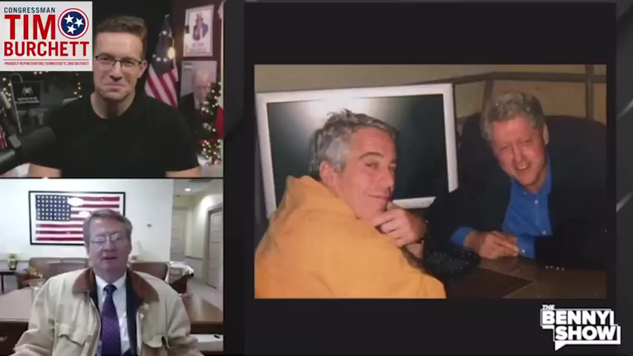 Rep. Burchett joins "The Benny Show" with Benny Johnson on Jeffrey Epstein, uniparty