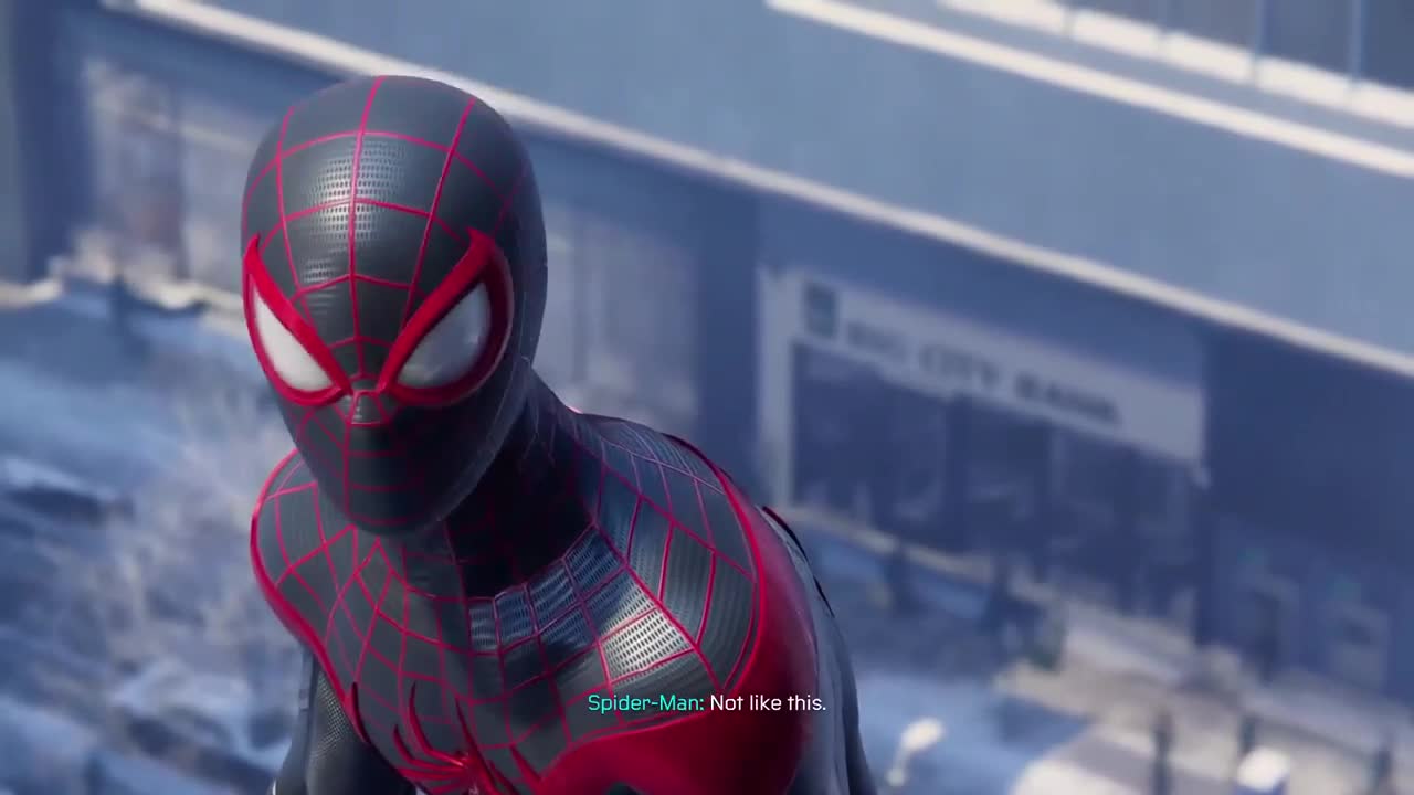 For the first time thought he could be called "Peter Parker" instead of "Spiderman"