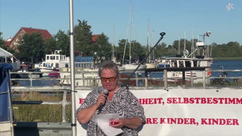 Wolgast - Rede von Sabine 12-07-2022