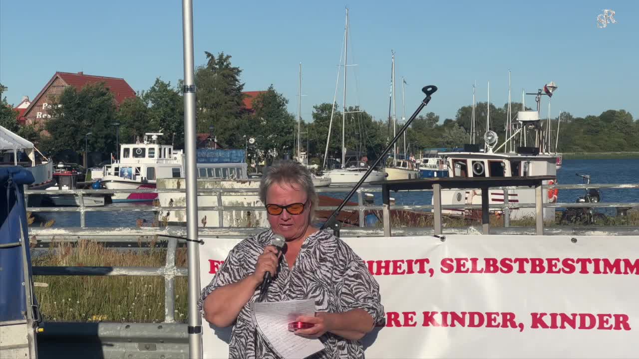 Wolgast - Rede von Sabine 12-07-2022