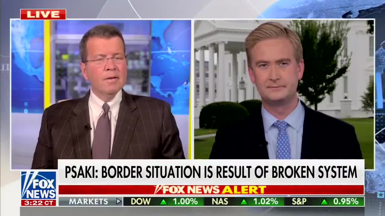 Peter Doocy says they "cannot find any record" that Biden has visited the southern border.