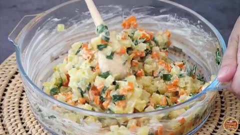 WOW THAT'S SO DELICIOUS! Just found out Potatoes are made like this! Very easy and Delicious