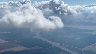 Flying Through the Clouds on a Gorgeous Day