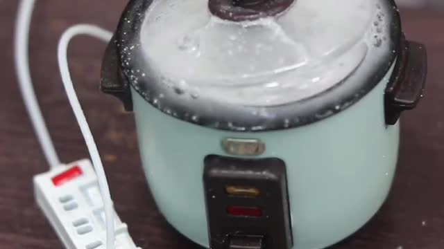 Miniature Cooking/Mini Kitchen/Real Food 01