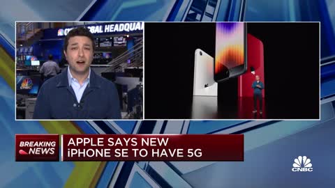 Apple announces new iPhone SE