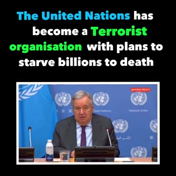 United Nations has become a terrorist organisation