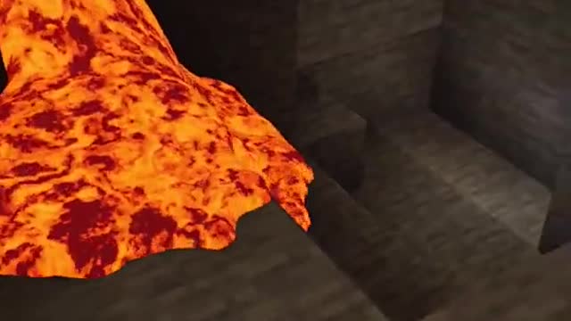 Too Realistic Lava in Minecraft