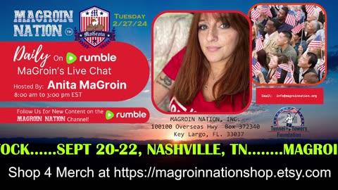 MaGroin's Daily Live Chat