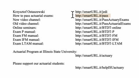 Exam P exercise for April 10, 2021