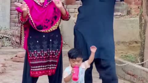 Baby dance performance