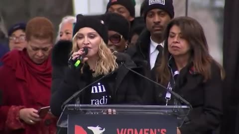 Madonna threatened to BLOW UP THE WHITE HOUSE!!!