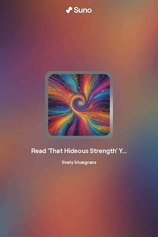 "Read 'That Hideous Strength' You Dumbass" version 2