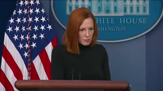 Jen Psaki: "We do see some loud vocal opponents of what the President announced yesterday."