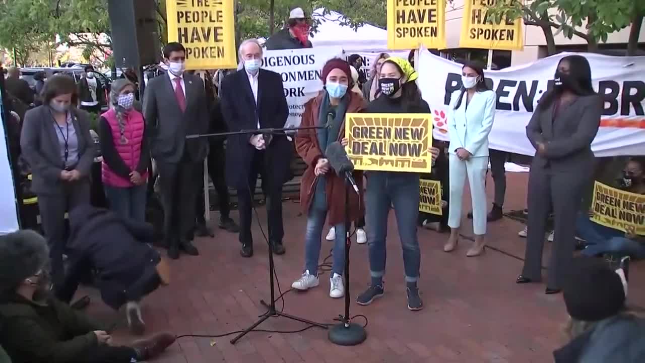 WATCH: "Green New Deal" Rally Song Goes Viral and I Can't Stop Laughing