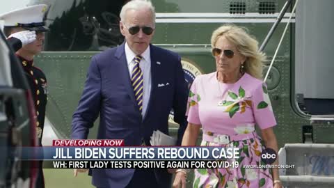 Jill Biden experiencing rebound COVID