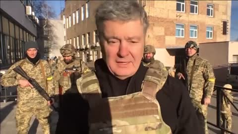 Ukraine: Former President Leads Crack Troops in Defense of Kyiv (Bloopers)