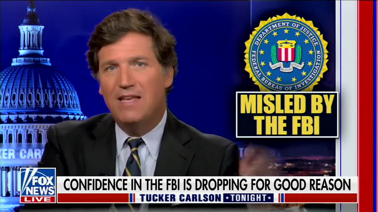 'We Can’t Trust It Until Its Behavior Merits Trust': Tucker Sounds Off On FBI, Garland