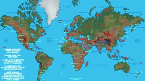 [biosecure] - The "SC score" map for survivable human communities in a contaminated world