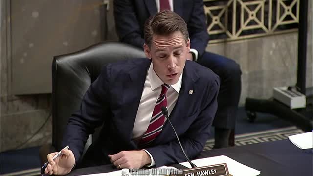 Senator Hawley w/Mayorkas & FBI Director Wray Testify or TEST-A-LIE? 9/21/21