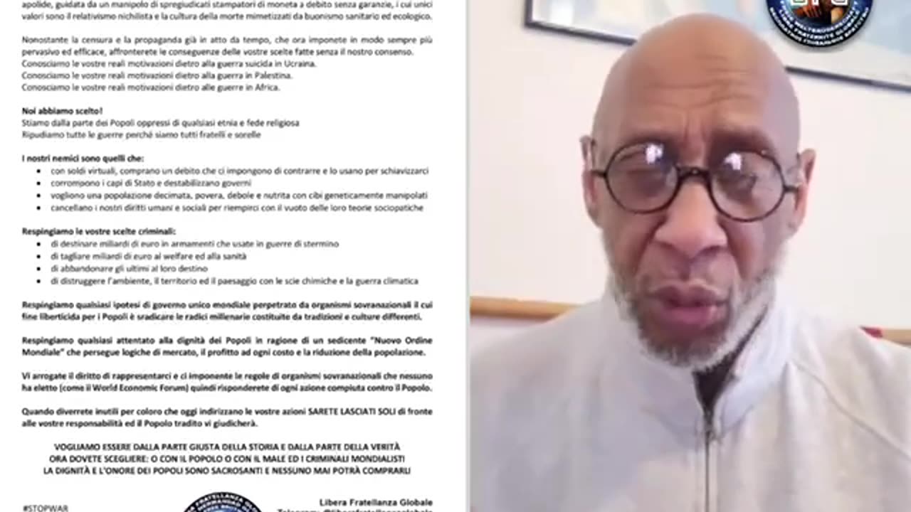 (16 FEBBRAIO 2024) - “MOHUAMED KONARÈ SPIEGA IL MOTIVO DELLA LETTERA APERTA AI DIRIGENTI DEL MONDO!!”😇💖🙏