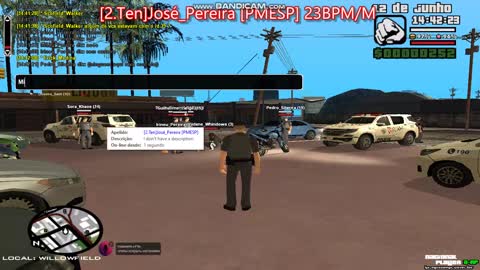 Tentaram Fugir mais Não deu muito Certo, policia-Militar Virtual