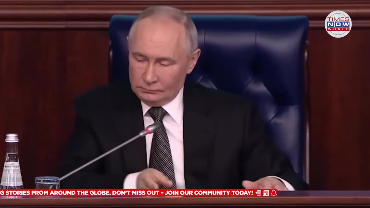 Putin Blasts Ukraine's Military Draft as ‘A Crime Against Its People’ | Times Now World