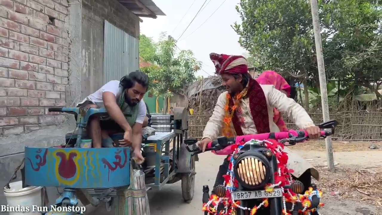 Must Watch Lalchi Dulha || New Funny Comedy Video || By Bindas Fun Nonstop