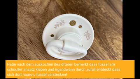 nip Bio Baby Schnuller Cherry Green kirschform aus Naturkautschuk, COLOURS Rose/Blush/Sand