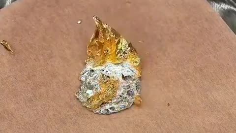 Gold being eaten by Mercury