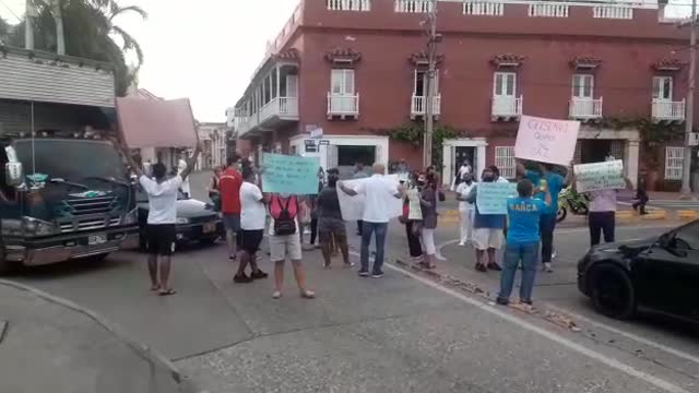 Cansados de la inseguridad, vecinos del Centro Histórico se unen en plantón