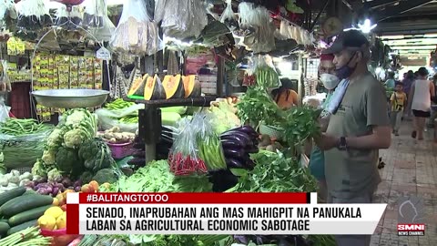 Senado, inaprubahan ang mas mahigpit na panukala laban sa Agricultural Economic Sabotage
