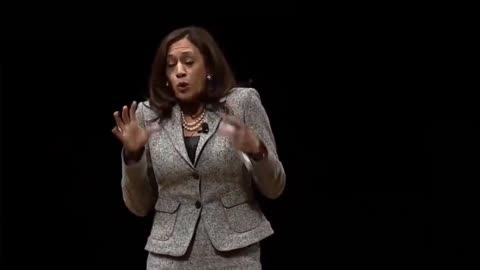 She did not lose because she's a woman. She lost because she was doing this.