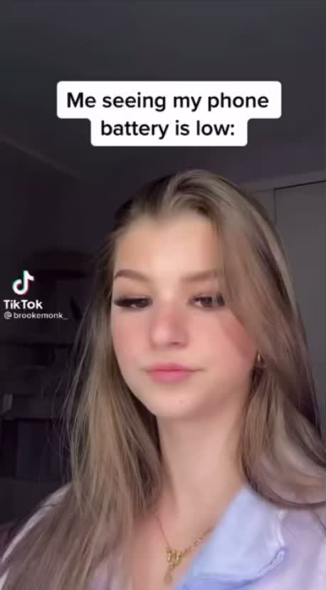 When your phone battery is low