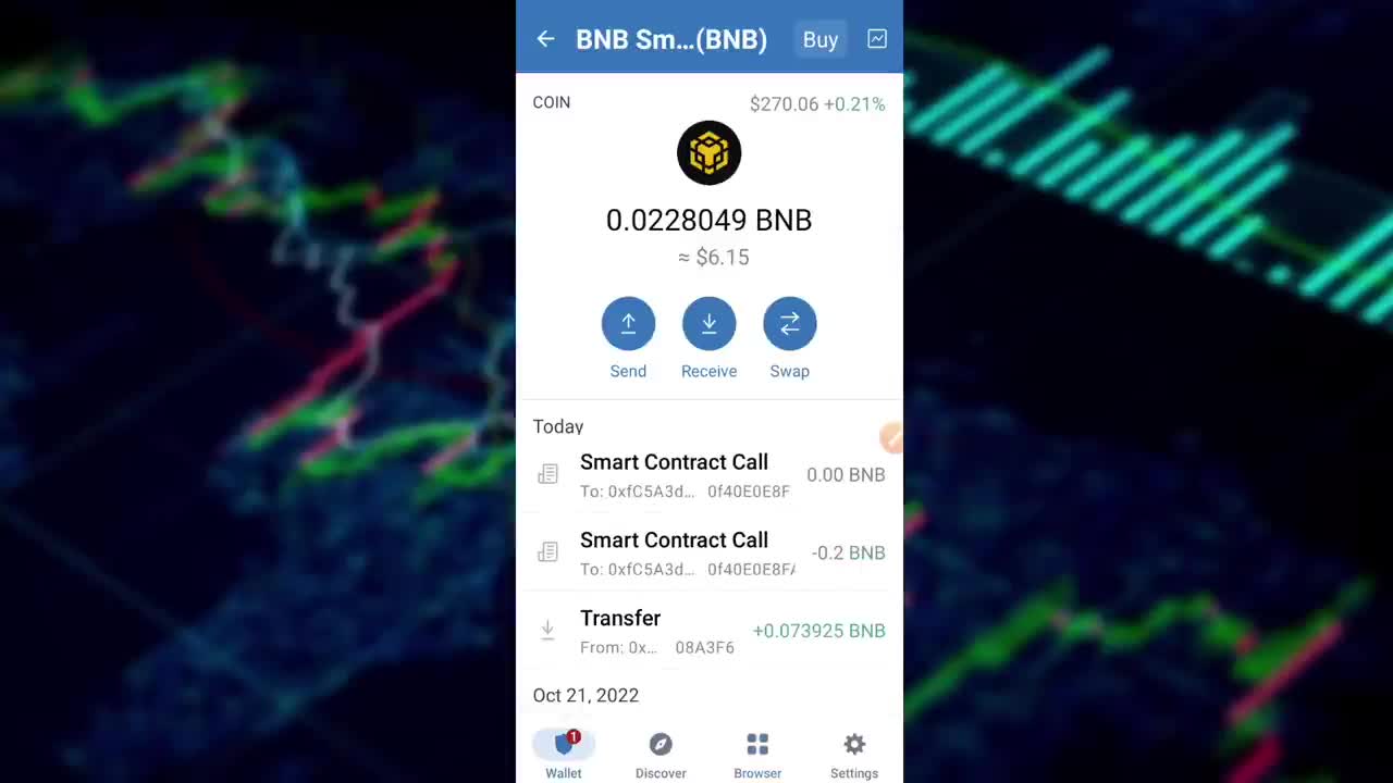 Earn 1 BINANCE COIN Every 24 Hours (with payment proof) BNB Mining site