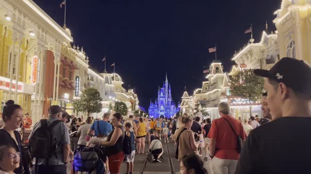 Disney's Magic Kingdom Enchantment Fireworks