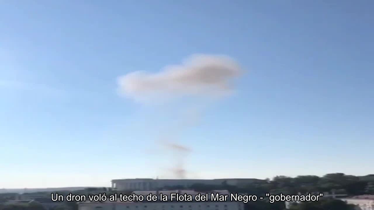 Un dron, el "gobernador" de Sebastopol, voló al techo de la Flota del Mar Negro. Suscribir