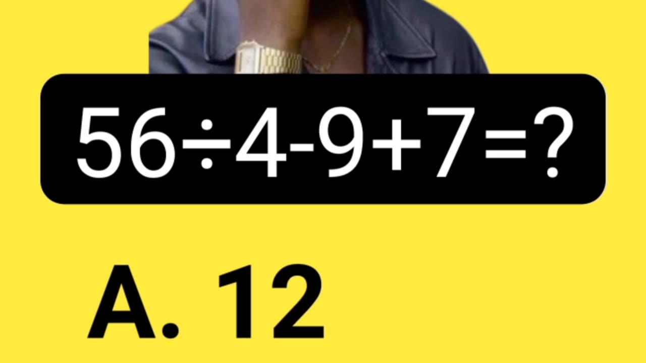 Maths Question For Brain Test, For Genius | IQ test #shorts #maths #brain #iq #challenge #iqtest