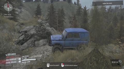 Spintires challenge, Climb A hill