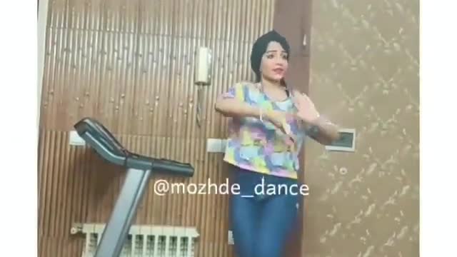 the beautiful dance on Treadmill with the cutie girl ❤️❤️