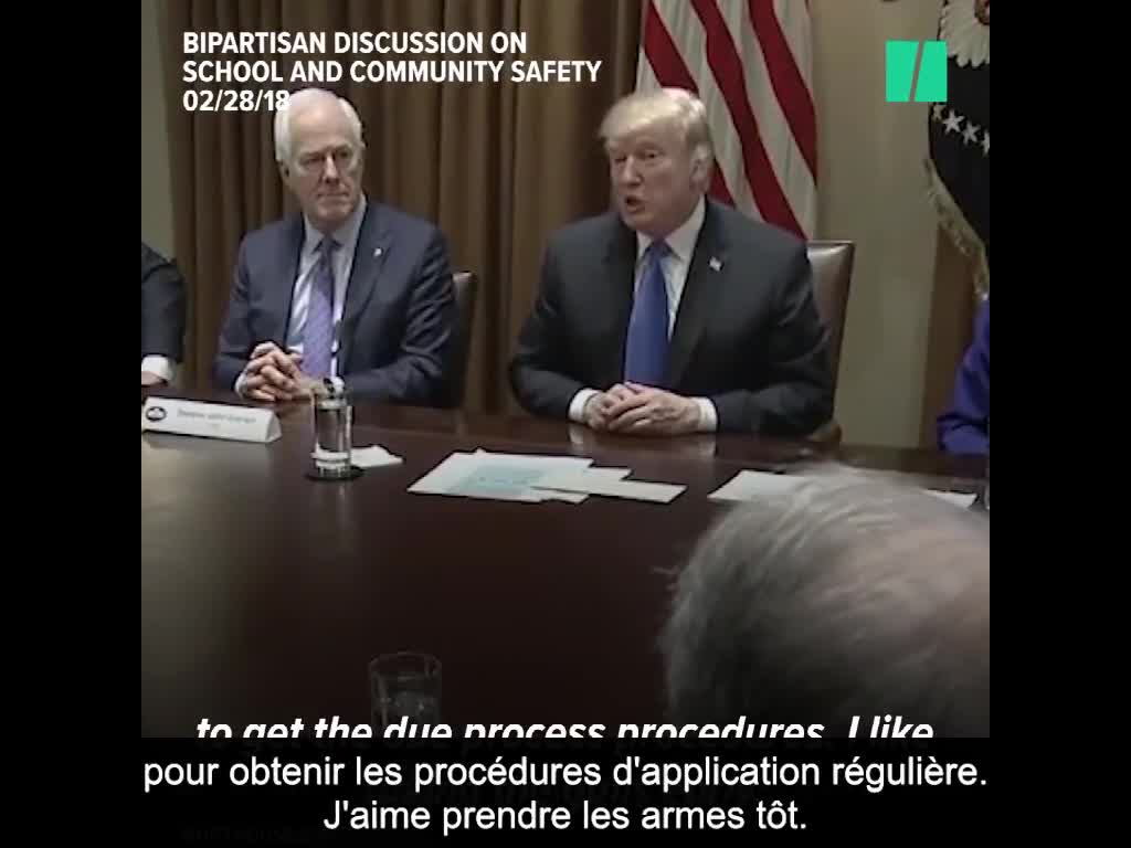 Trump : Retirez les armes (HuffPost) (VOST)