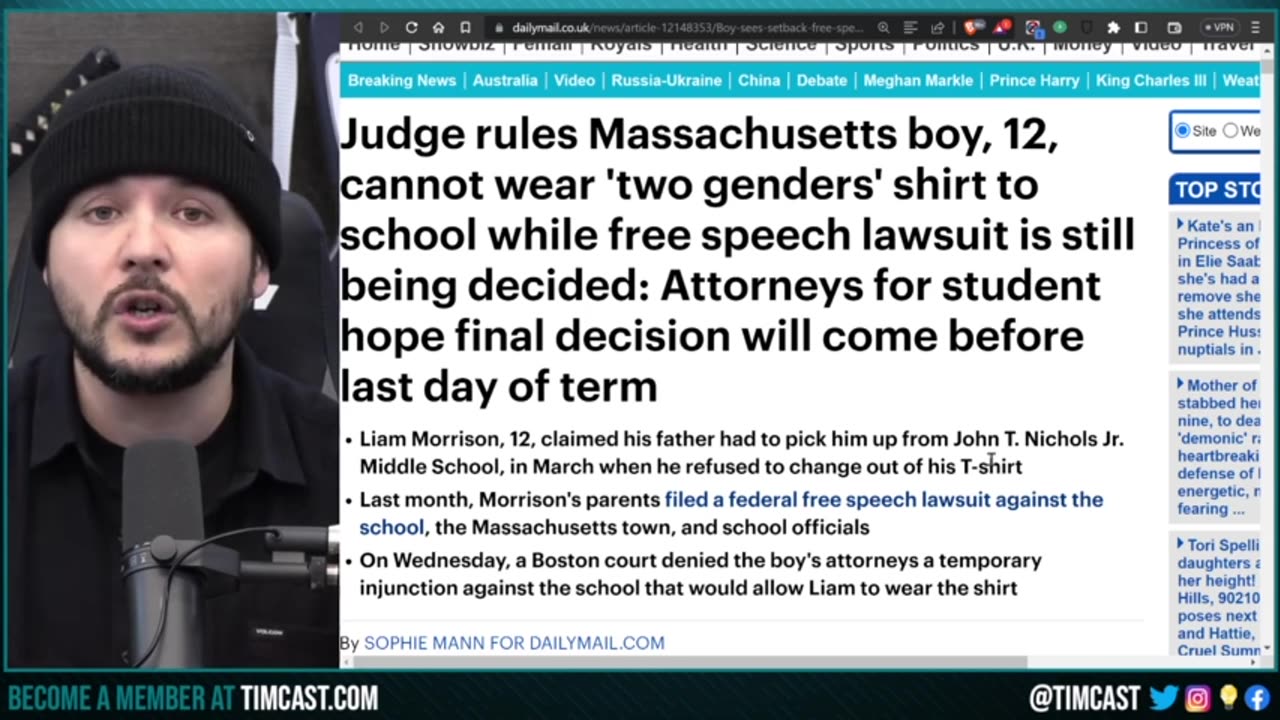 Judge BANS Kid From Claiming There Are Only 2 Genders on Shirt At School, SUE THEM BACK