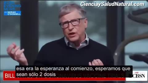 GATES HABLA COMO TODO UN EXPERTO EN MEDICINA, Y DE VACUNACIÓN GLOBAL