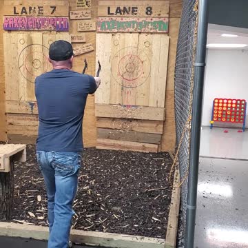 Axe Throwing by Ryan Weaver