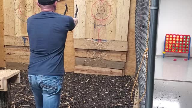 Axe Throwing by Ryan Weaver