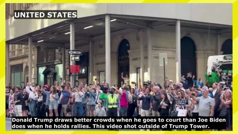 Donald Trump's Eventful Day: From Courtroom Crowds to Houston Arrival