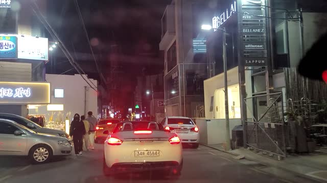 #5 weekend night street in Gangnam, Seoul, Korea