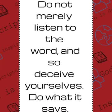 #Verse of the #Day James 1:22