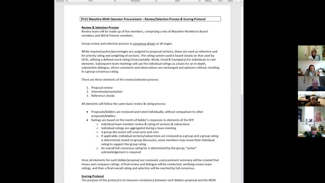 MSW RFP Review Orientation